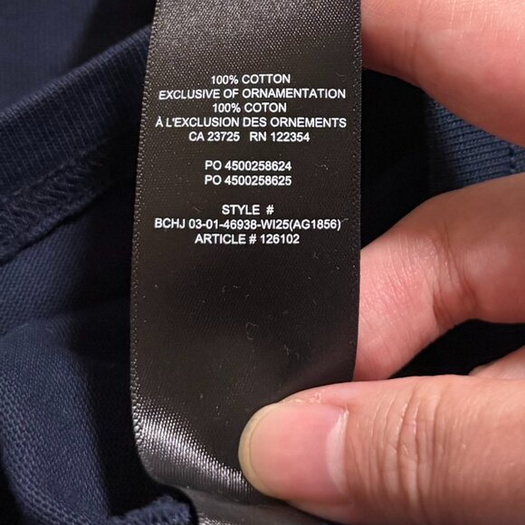 NWT Aritzia Tna Mighty Cotton™ Ramos Longsleeve - Picture 9 of 9